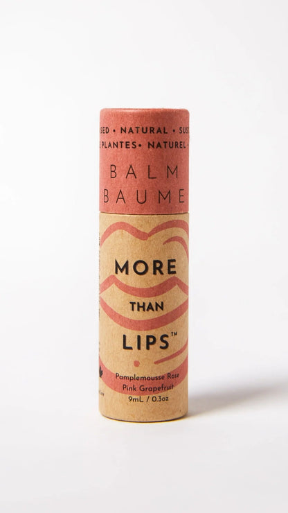 More Than Lips Pink Grapefruit Lip Balm