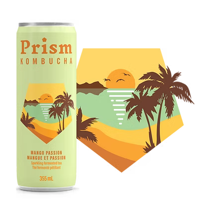 Prism Kombucha Mango Passion *REFRIGERATED*