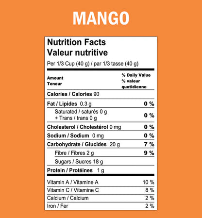 Mango Slices, Organic