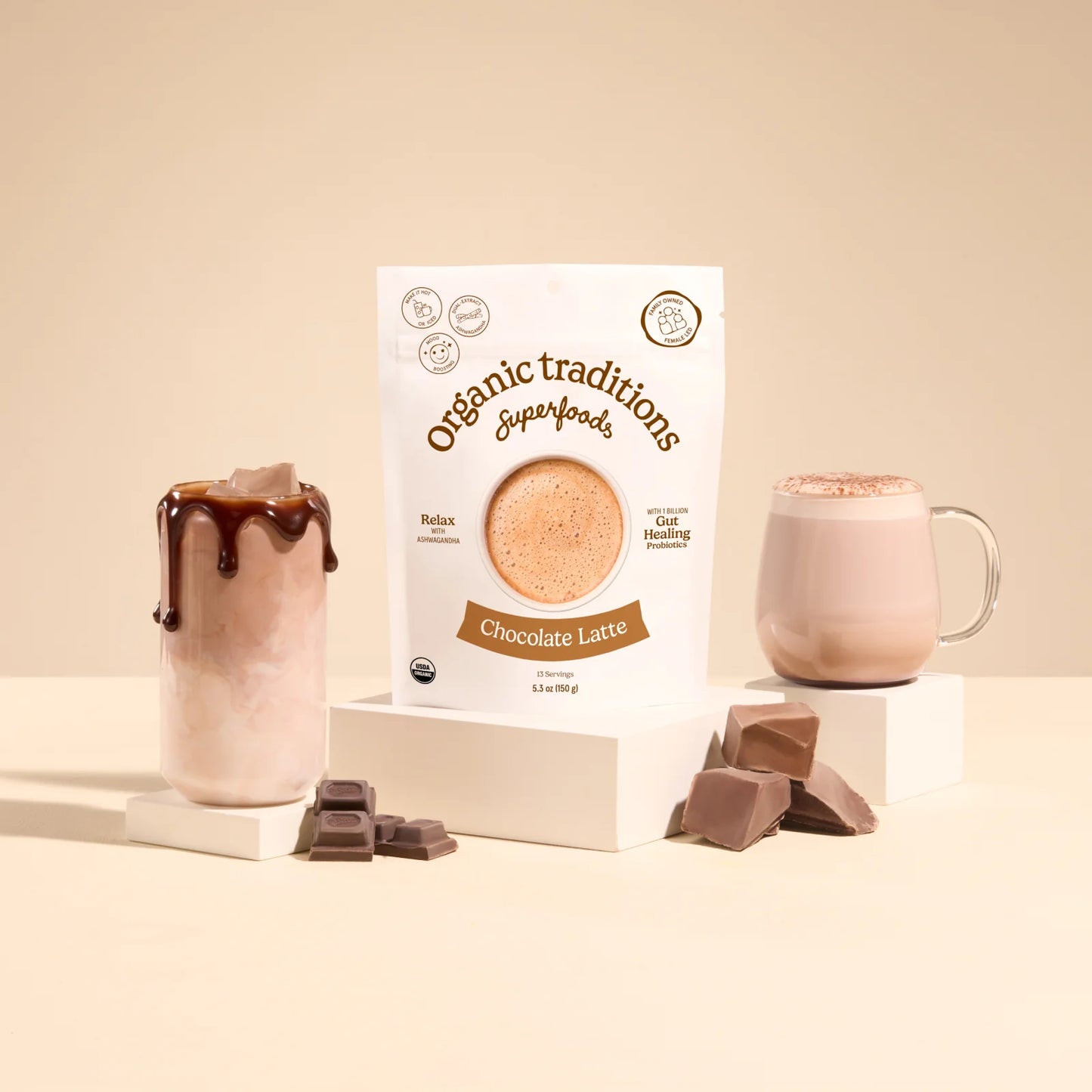 Organic Traditions Chocolate Latte