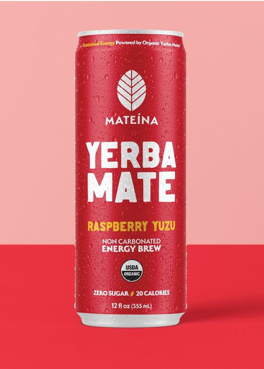 Mateina Yerba Mate Raspberry Yuzu