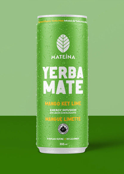 Mateina Yerba Mate Mango Key Lime