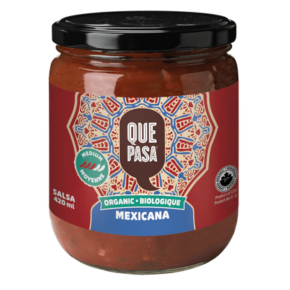 Que Pasa Mexicana Medium Salsa, Organic