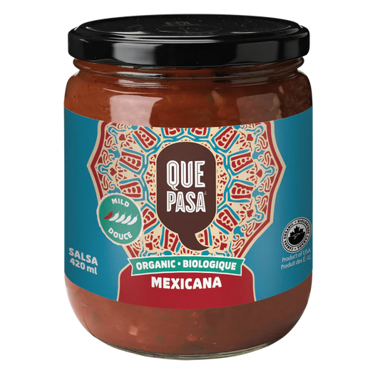 Que Pasa Mexicana Mild Salsa, Organic