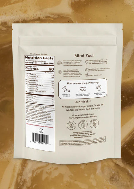 Mind Fuel Instant Mushroom Beverage, Organic