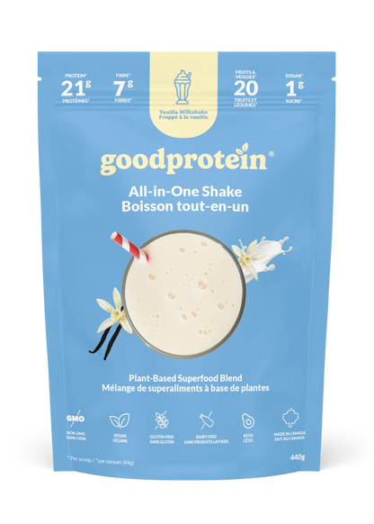 Good Protein All-in-One Shake Vanilla Milkshake