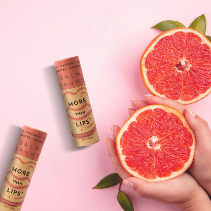 More Than Lips Pink Grapefruit Lip Balm