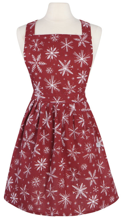 Classic Apron, Snowflakes