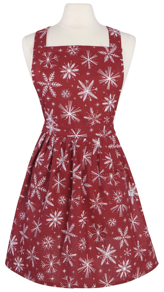Classic Apron, Snowflakes