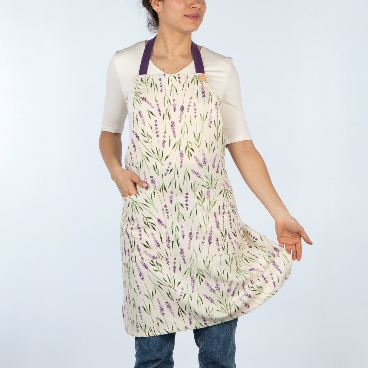 Spruce Apron, Lavender