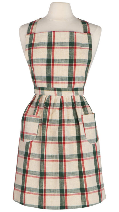 Classic Apron, Noel Plaid