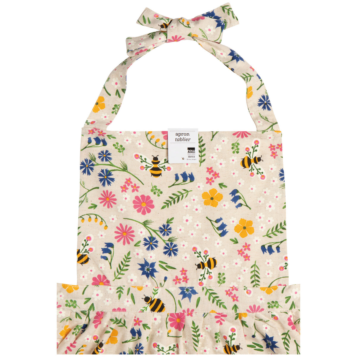 Classic Apron, Bee Garden