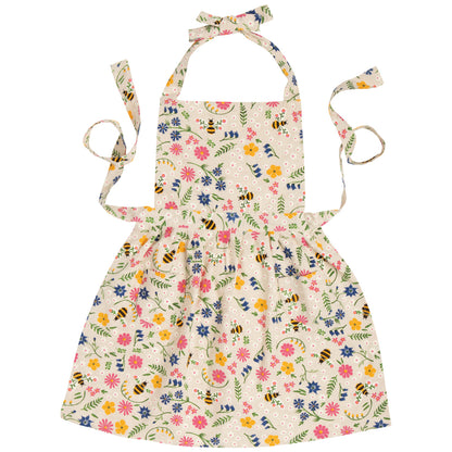 Classic Apron, Bee Garden