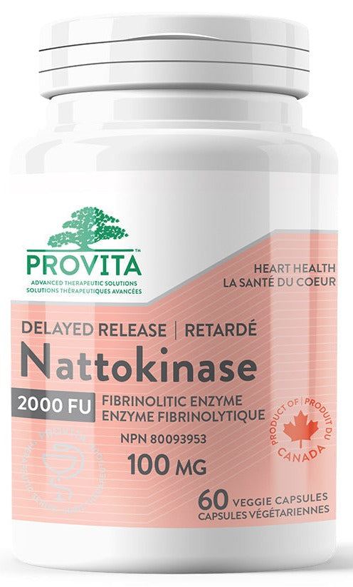Nattokinase 2000FU / 100mg Delayed-Release Capsules