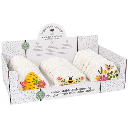 Sponge Bee Garden, Assorted