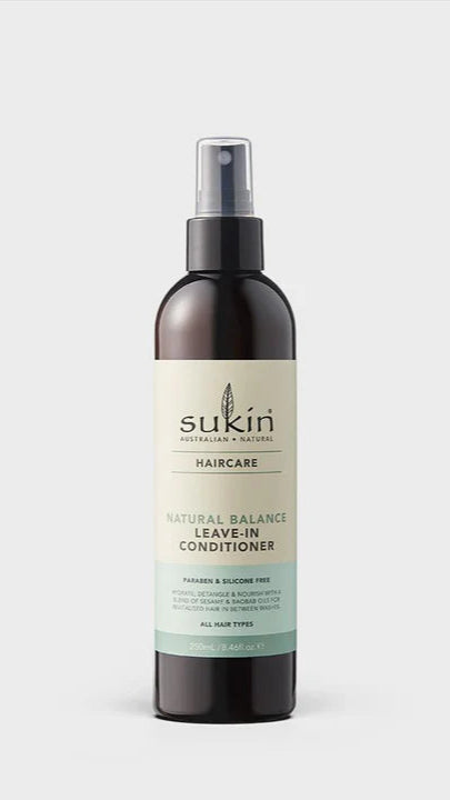 Sukin Hair Leave-in Conditioner Spray, Natural Balance