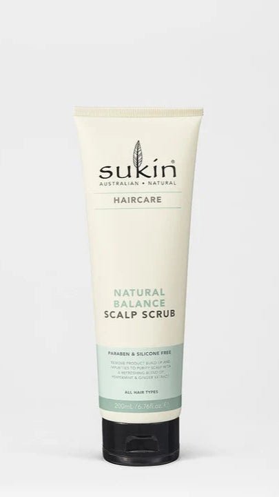Sukin Hair Scalp Scrub, Natural Balance