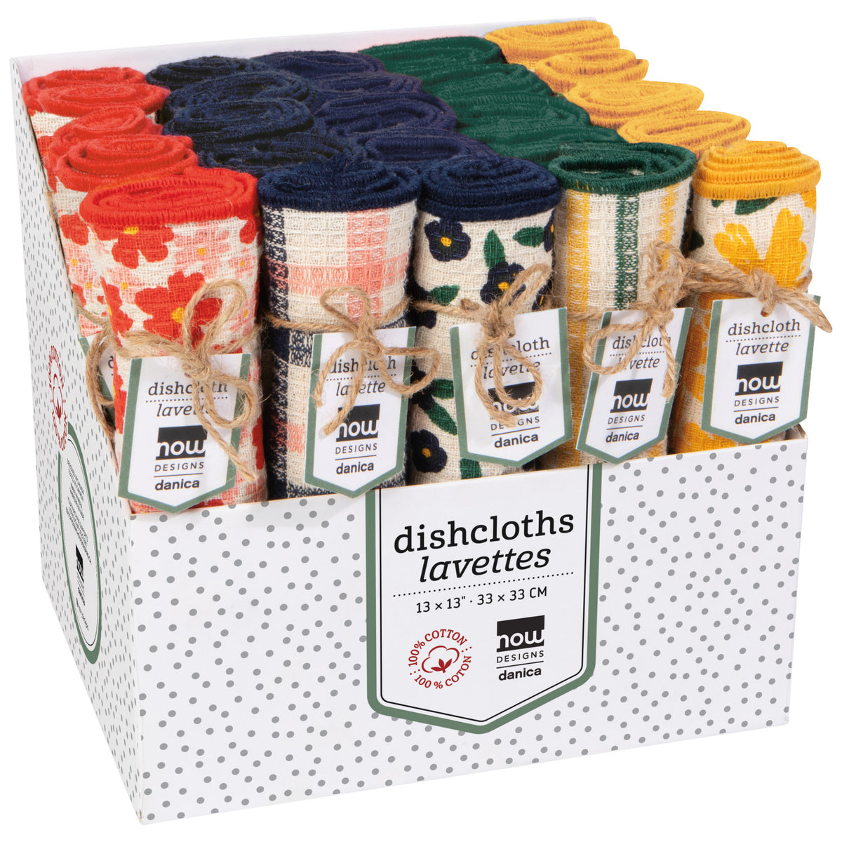 Dishcloth Full Bloom, Assorted