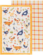 Dishtowel Set Free Range, 2-pk