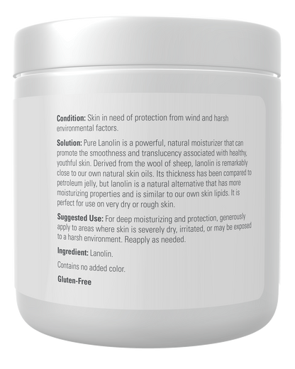 Lanolin, 100% Pure 198g
