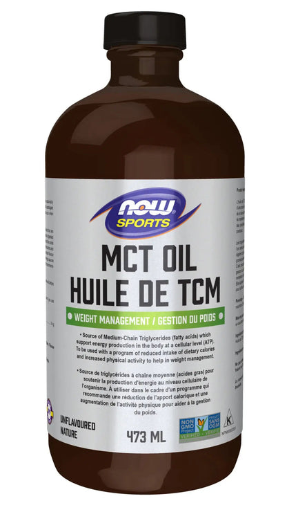 MCT Oil, in Glass