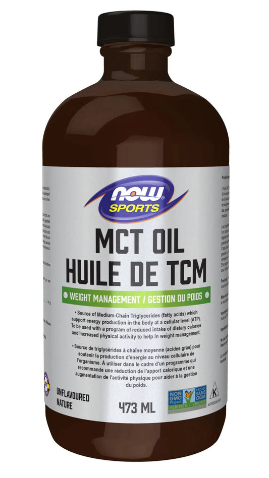 MCT Oil, in Glass