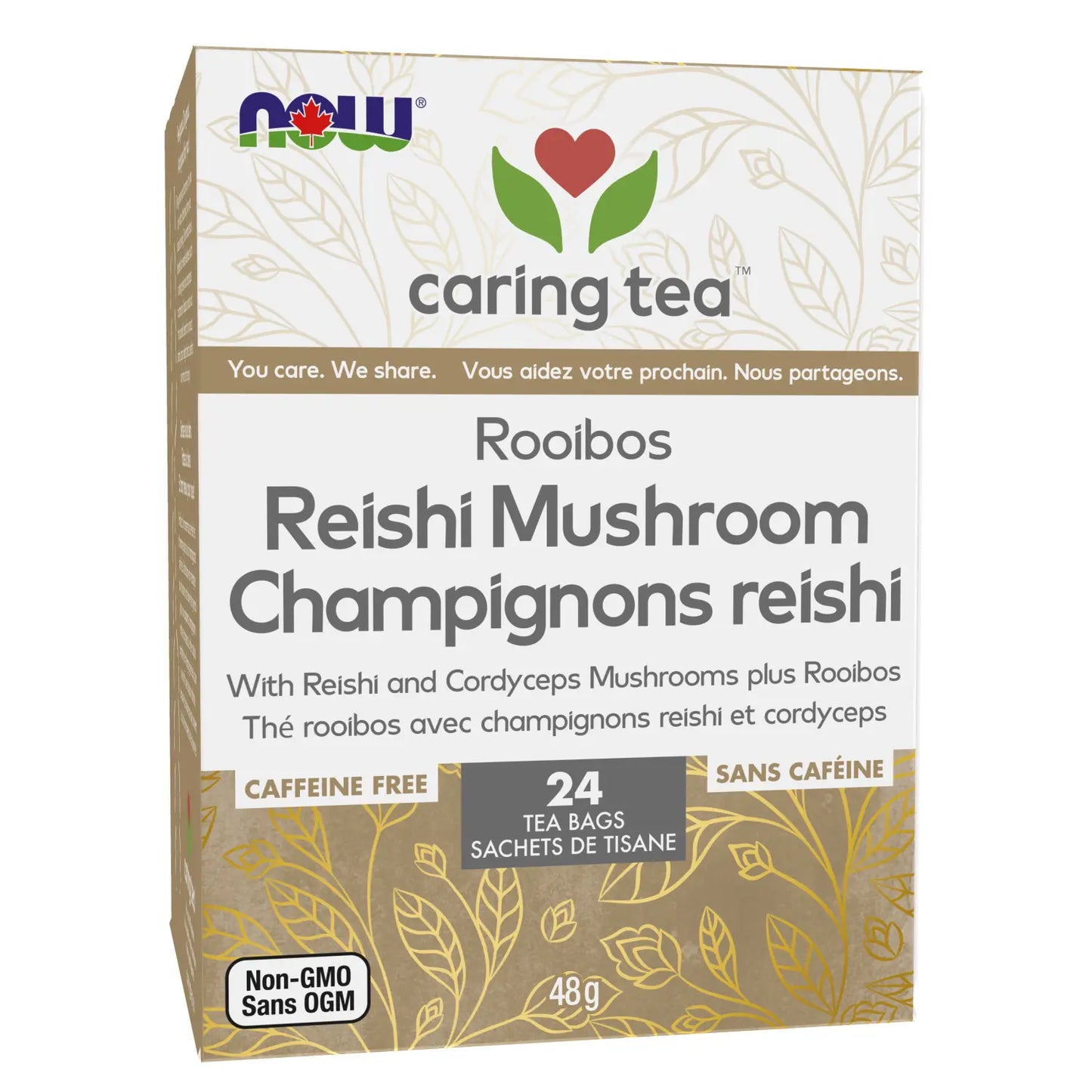 Reishi Mushroom Rooibos Herbal Tea Blend