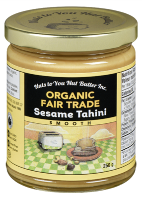 Sesame Tahini, Smooth, Pure Organic FT
