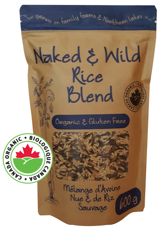 Adagio Acres Naked & Wild Rice Blend Org GF