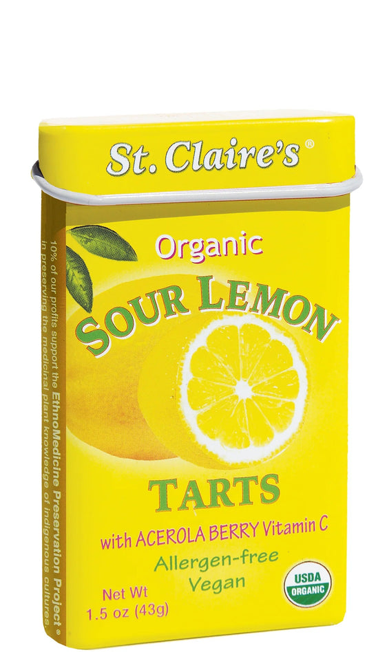 St. Claire's Sour Lemon Tarts, Organic
