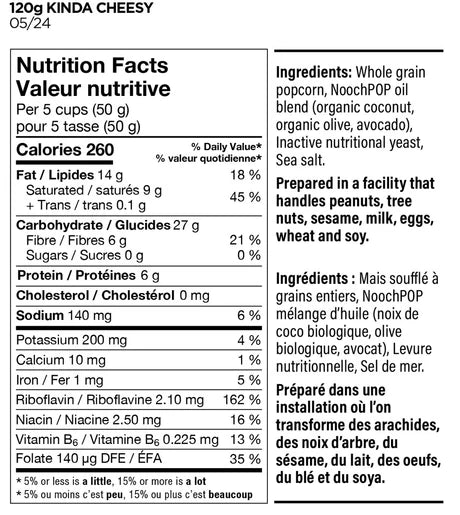 NoochPop Popcorn Kinda Cheesy