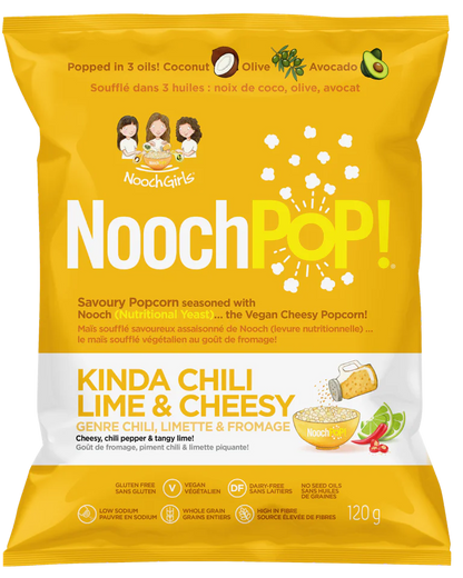 NoochPop Popcorn Kinda Chili Lime & Cheesy