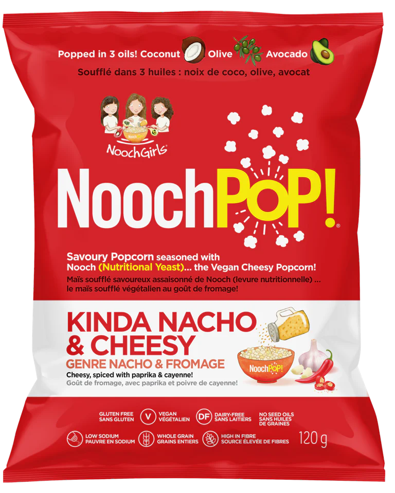 NoochPop Popcorn Kinda Nacho & Cheesy