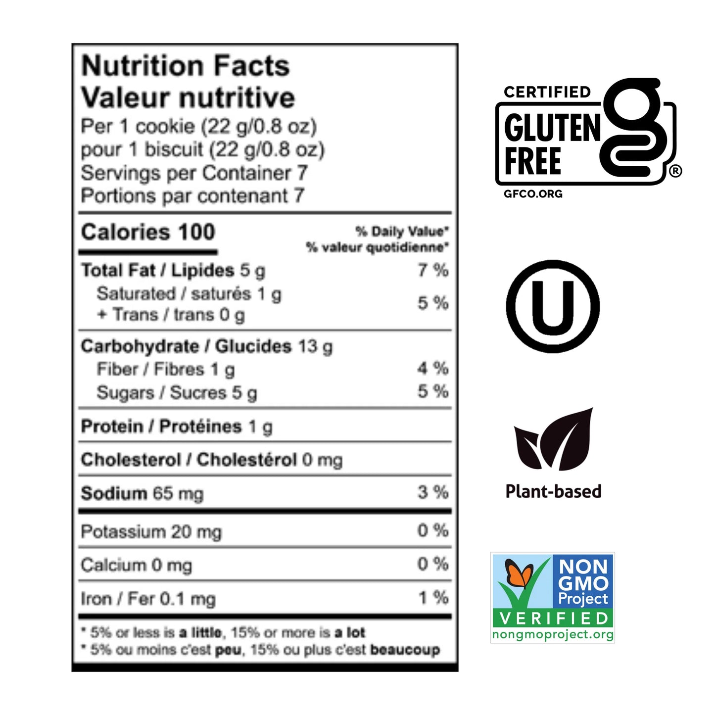 FreeYumm Oatmeal Chocolate Chip Soft Baked Cookies (GF) (DF)