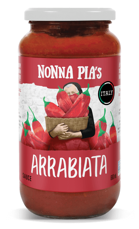 Nonna Pia's Pasta Sauce, Arrabiata