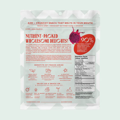 Dragon Fruit, Freeze-Dried