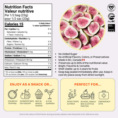 Figs, Freeze-Dried