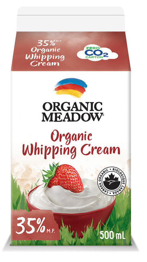 Whipping Cream 35% MF, Organic *REFRIGERATED*