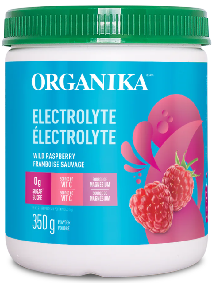 Organika Electrolytes Wild Raspberry 100 Servings