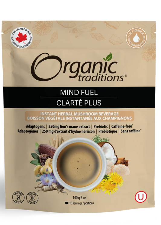 Mind Fuel Instant Mushroom Beverage, Organic