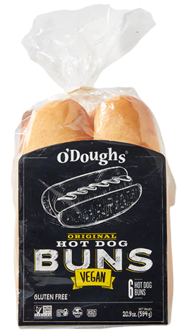 Hot Dog Buns, Original (GF) (V) *FROZEN*