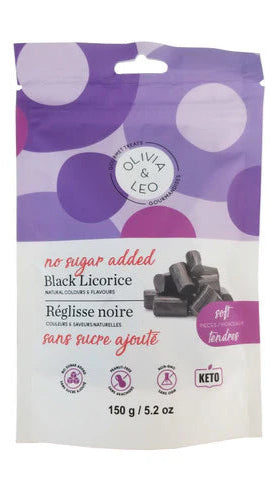 Olivia & Leo Black Licorice
