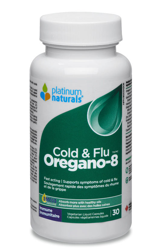 Oregano-8 Cold & Flu 30 Softgels