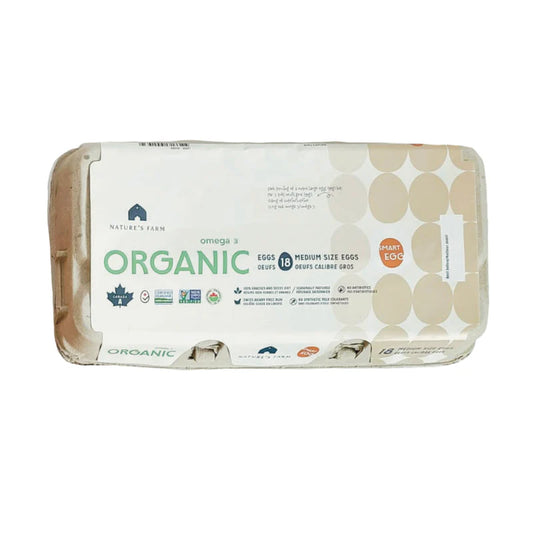 Eggs Large Organic, 18 Pack *REFRIGERATED*