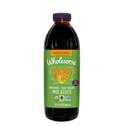 Molasses Blackstrap Unsulphured, Organic & Fair Trade