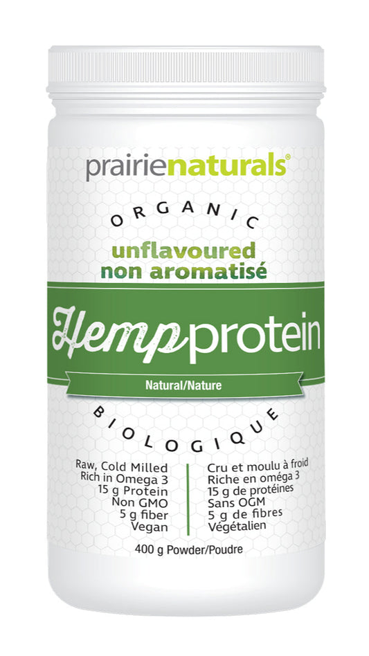 Hemp Protein Natural Unflavoured, Raw Organic
