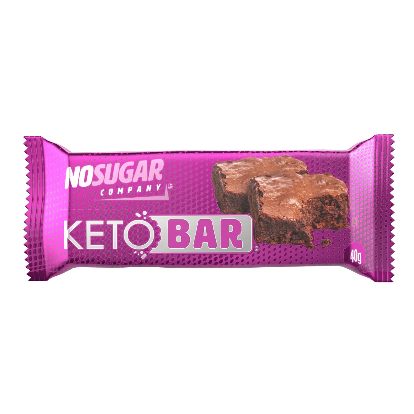 No Sugar Keto Bar Chocolate Fudge Brownie