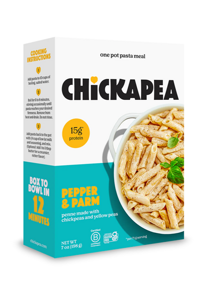 Chickapea One Pot Pasta Meal Pepper & Parm (GF)