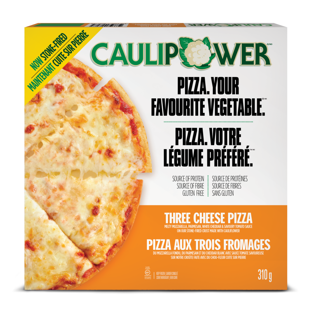 Cauliflower Crust Very Cheesy Pizza (GF) *FROZEN*