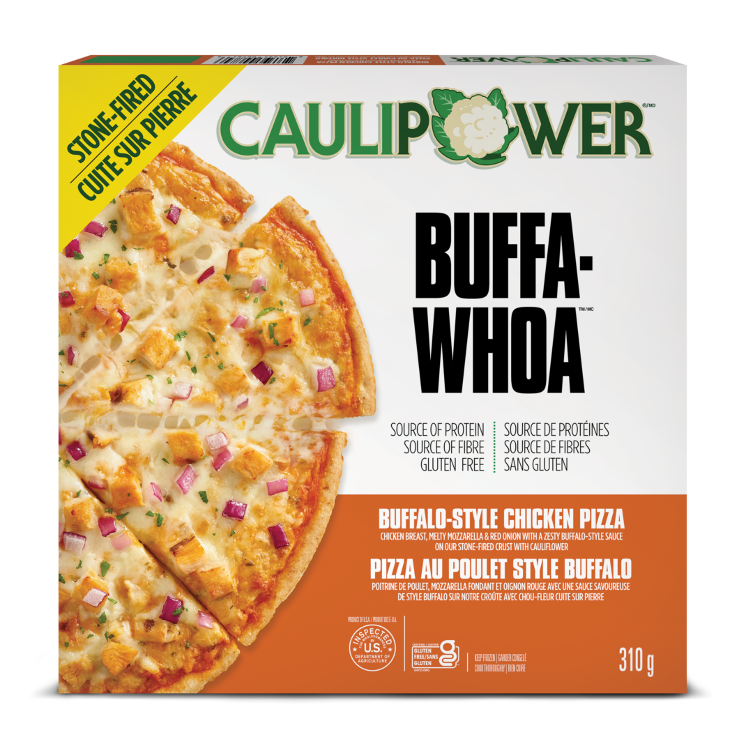 Cauliflower Crust Buffalo-Style Chicken Pizza (GF) *FROZEN*